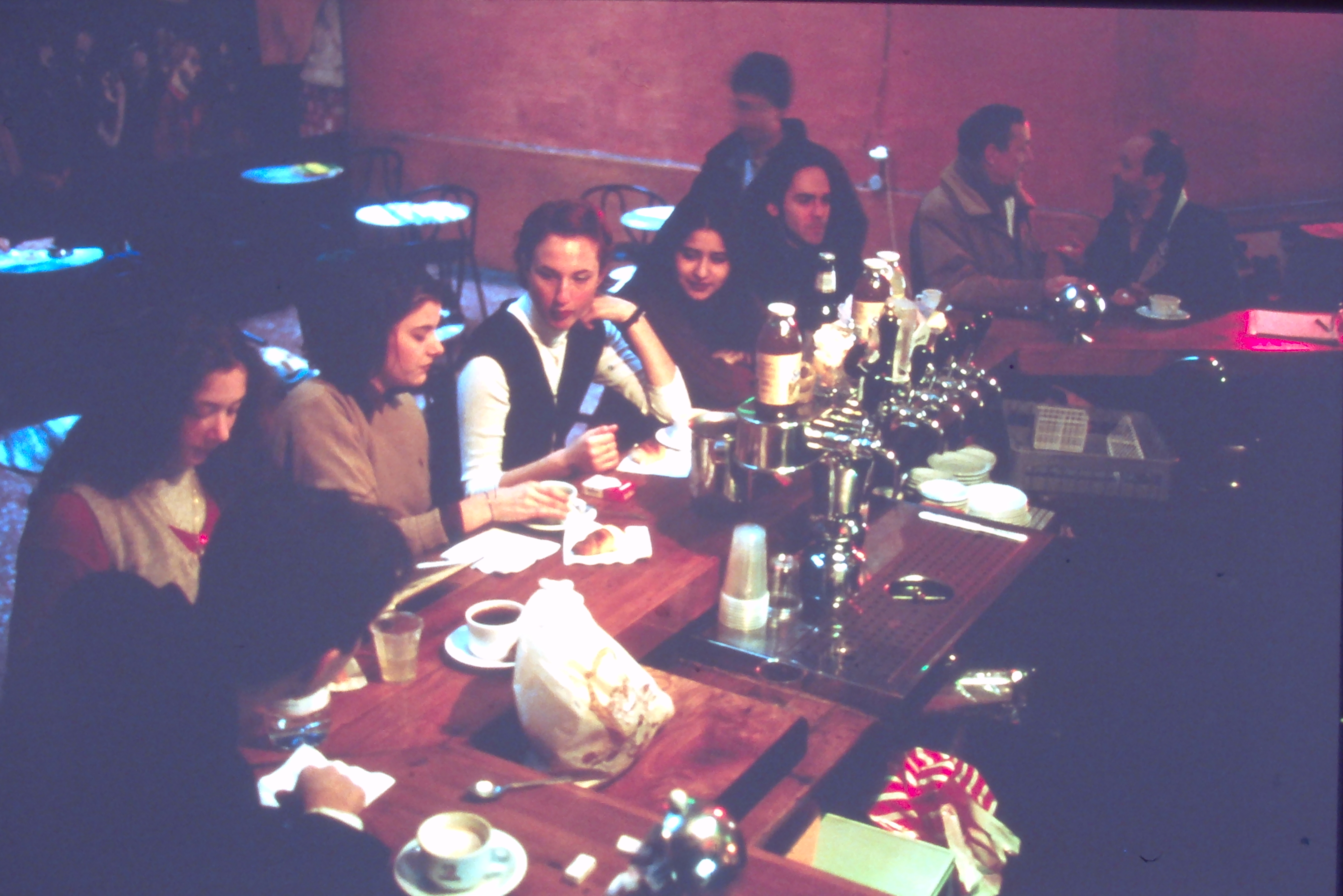 Coffee and Conversation at the AMEX Cafe bar