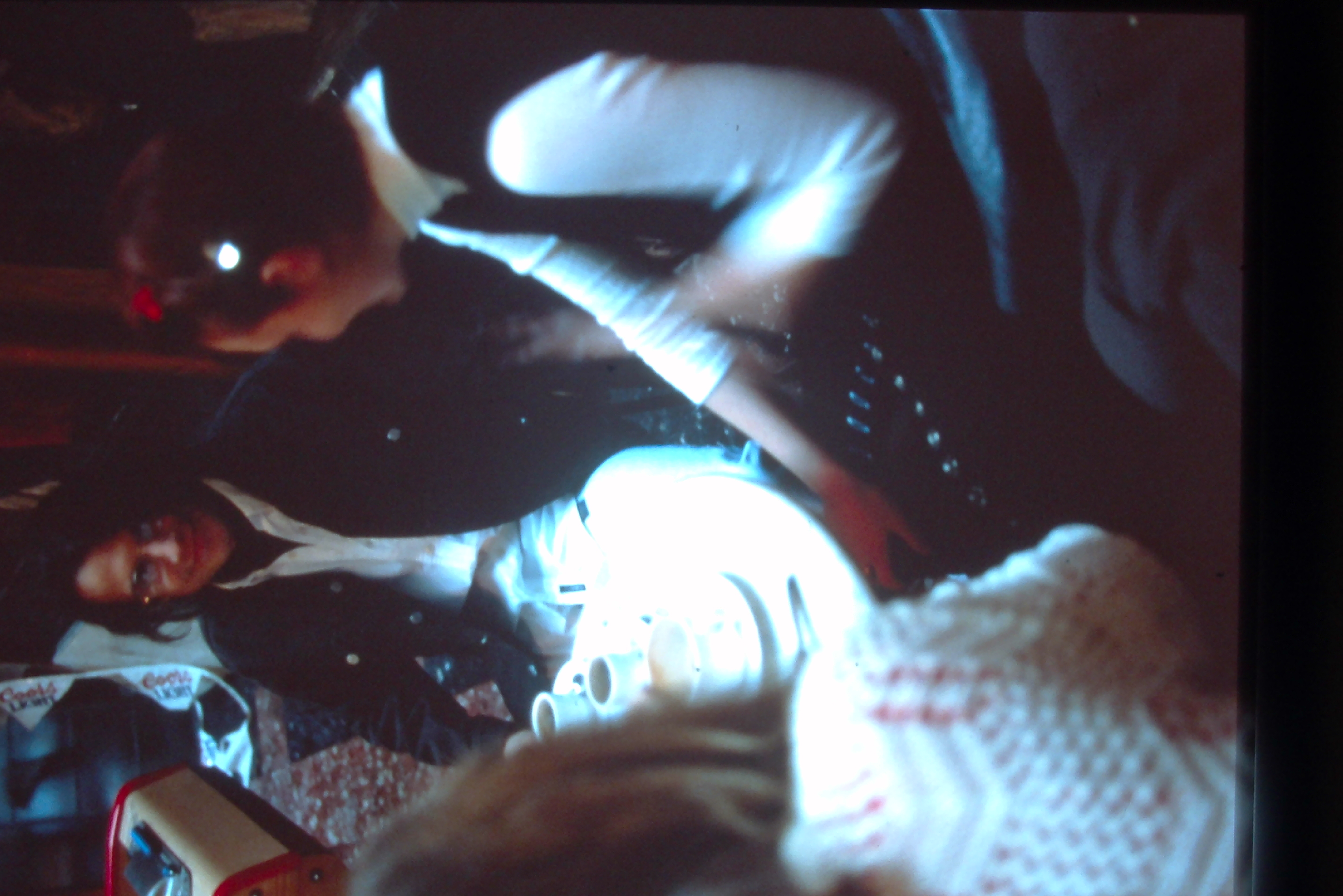 Friends at the AMEX Cafe