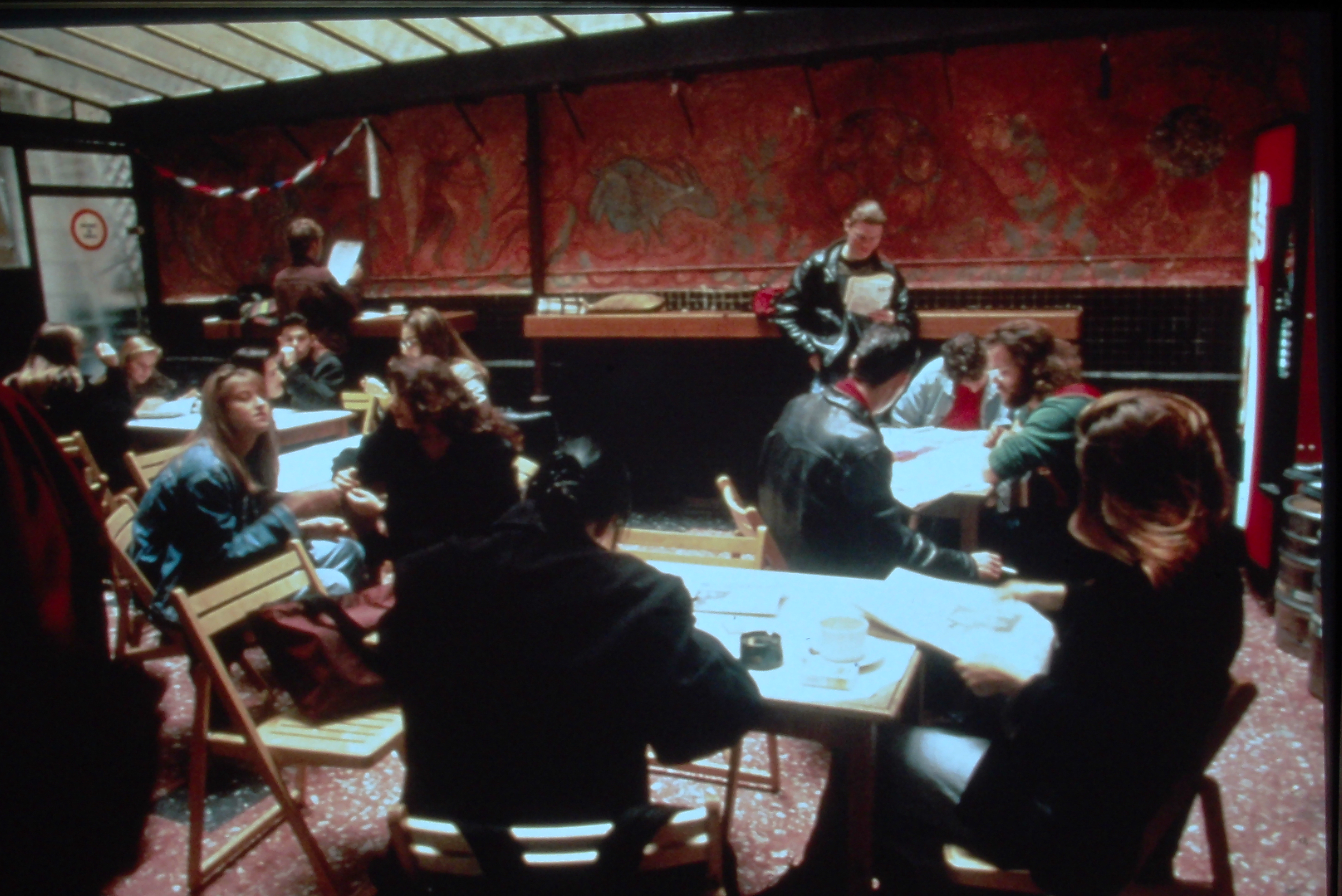 Room shot at the AMEX Cafe