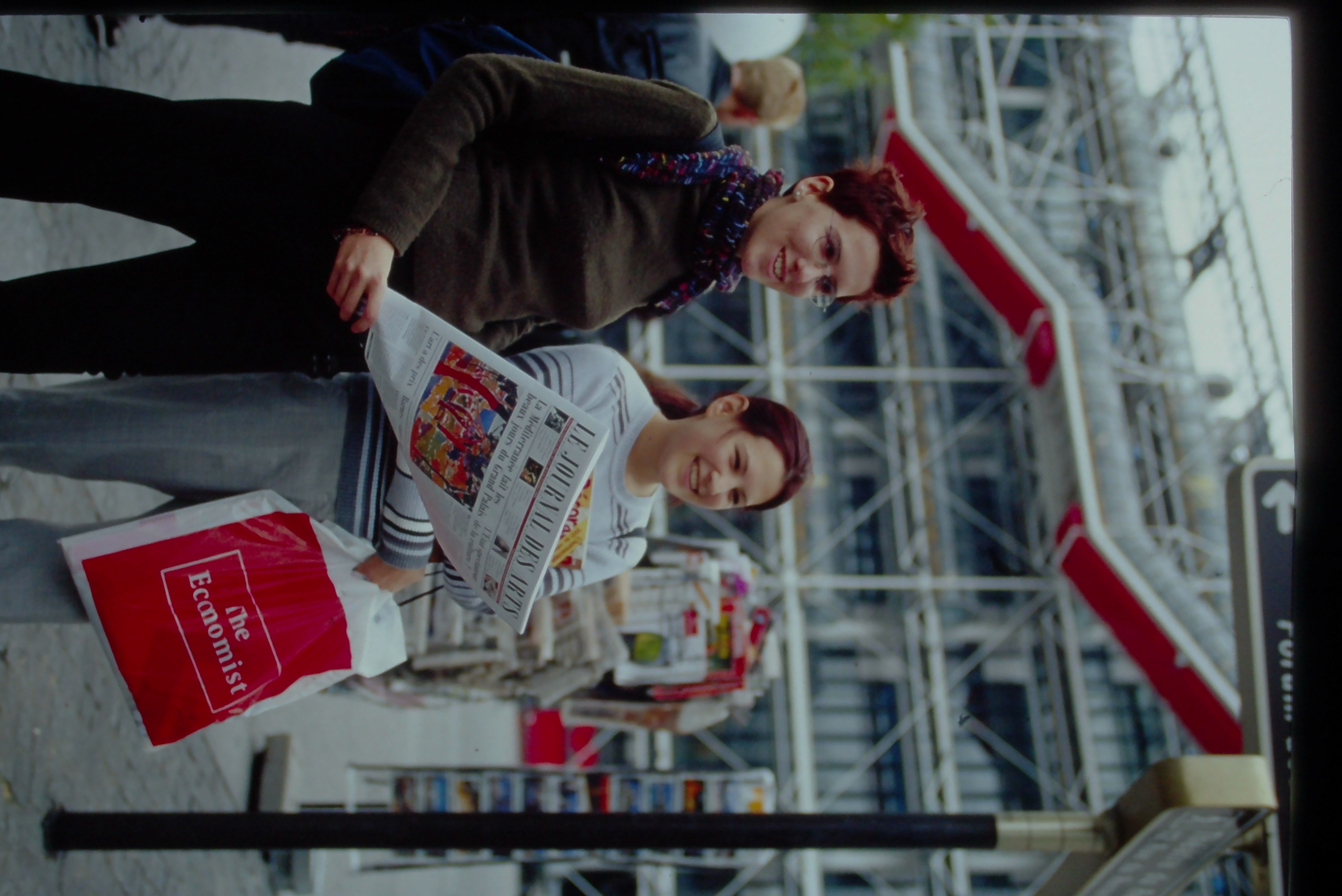 Students at Centre Pompidou