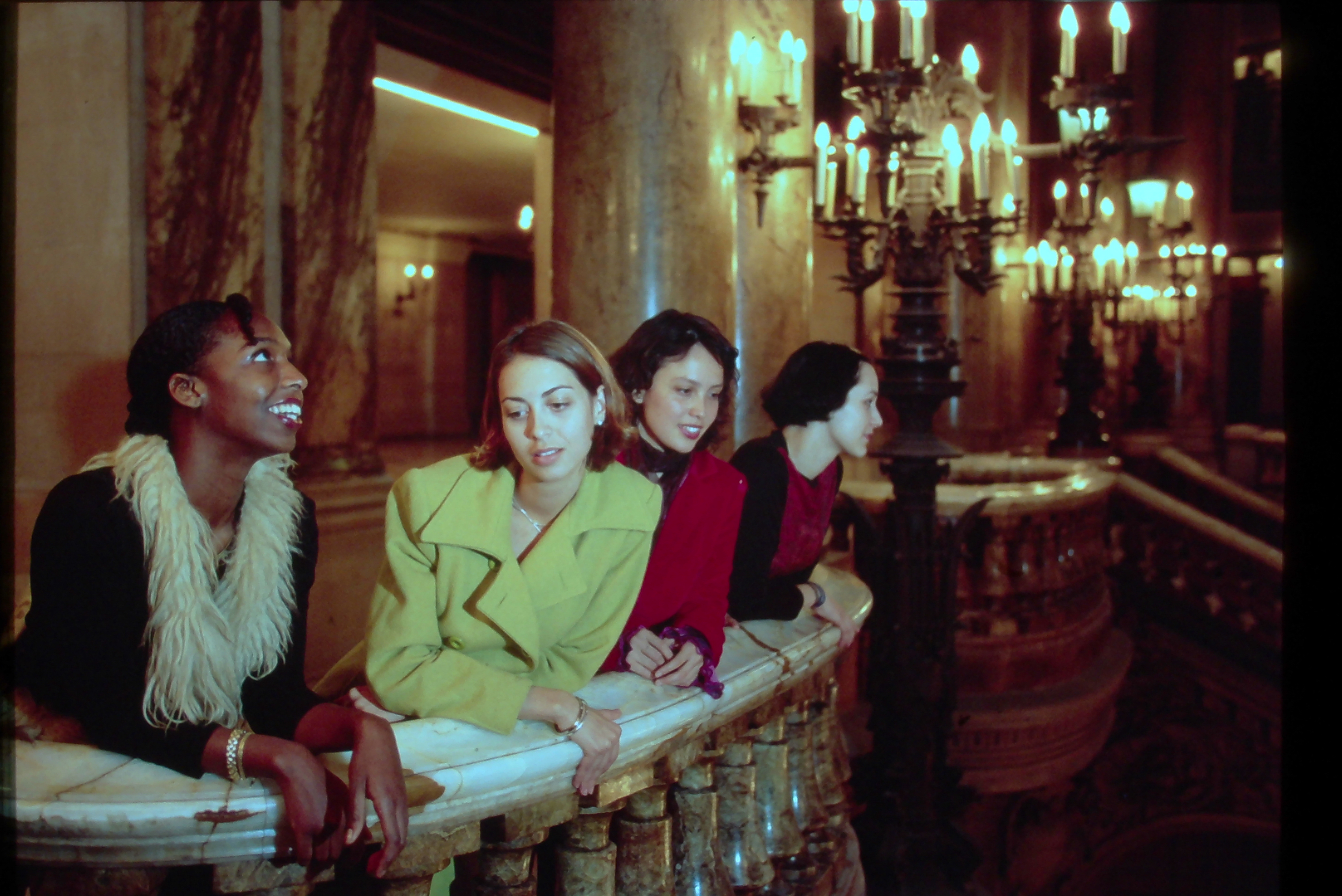 Students at Opera Garnier
