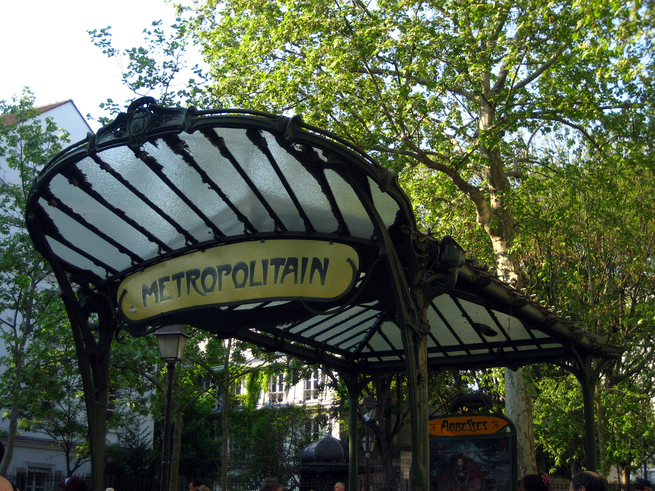 Abbesses Metro Station
