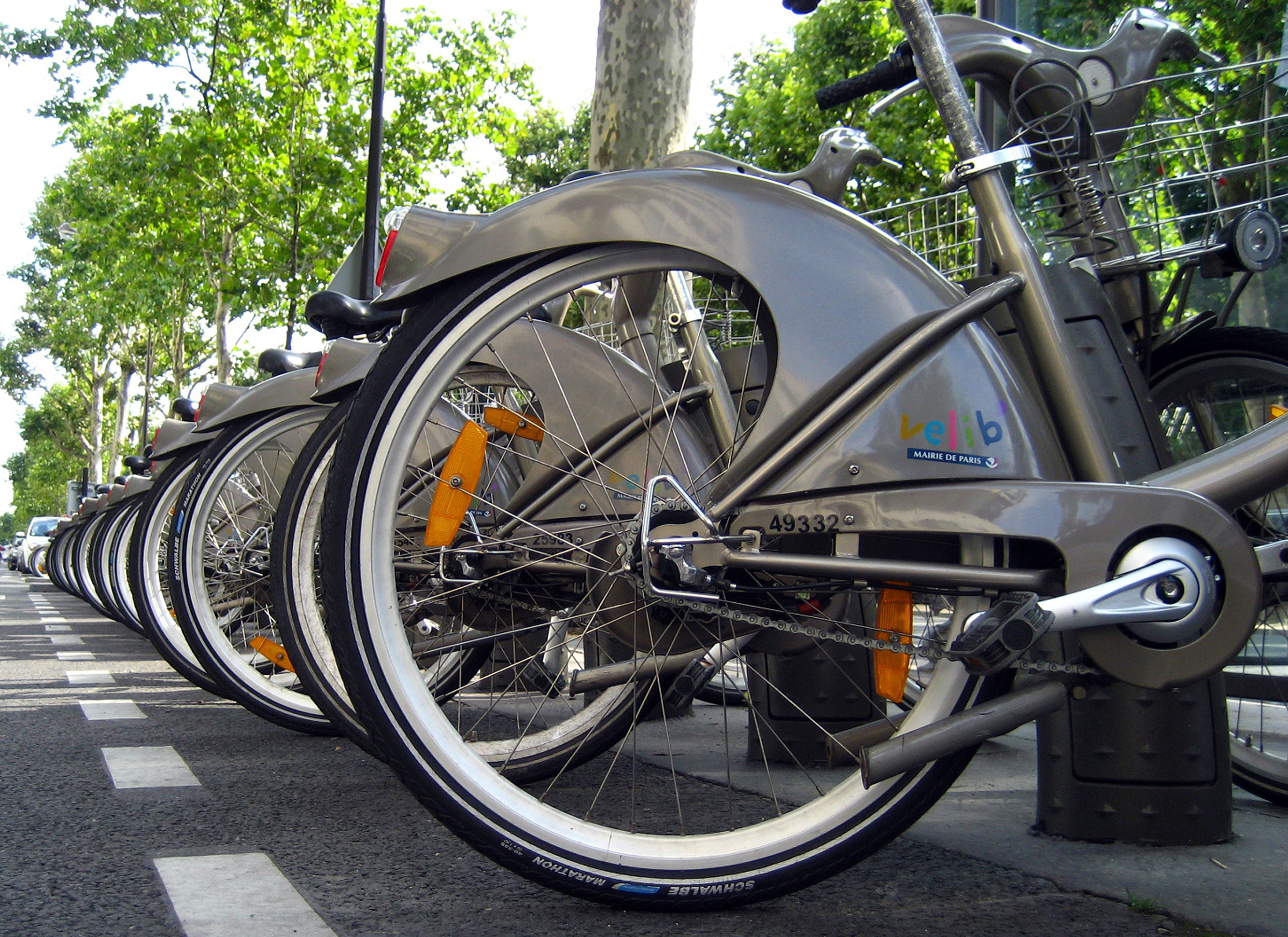 Old Velibs at Bosquet